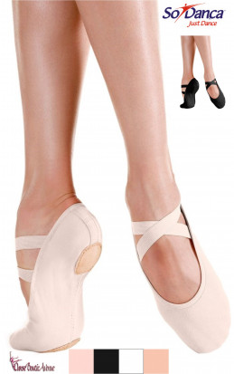 DEMI-POINTES TOILE STRETCH PRO SO DANCA SD120