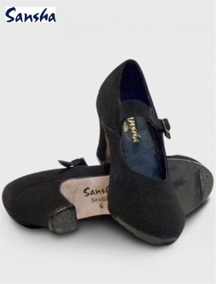 SANSHA SEVILLA SUEDE FL1 CHAUSSURES FLAMENCO