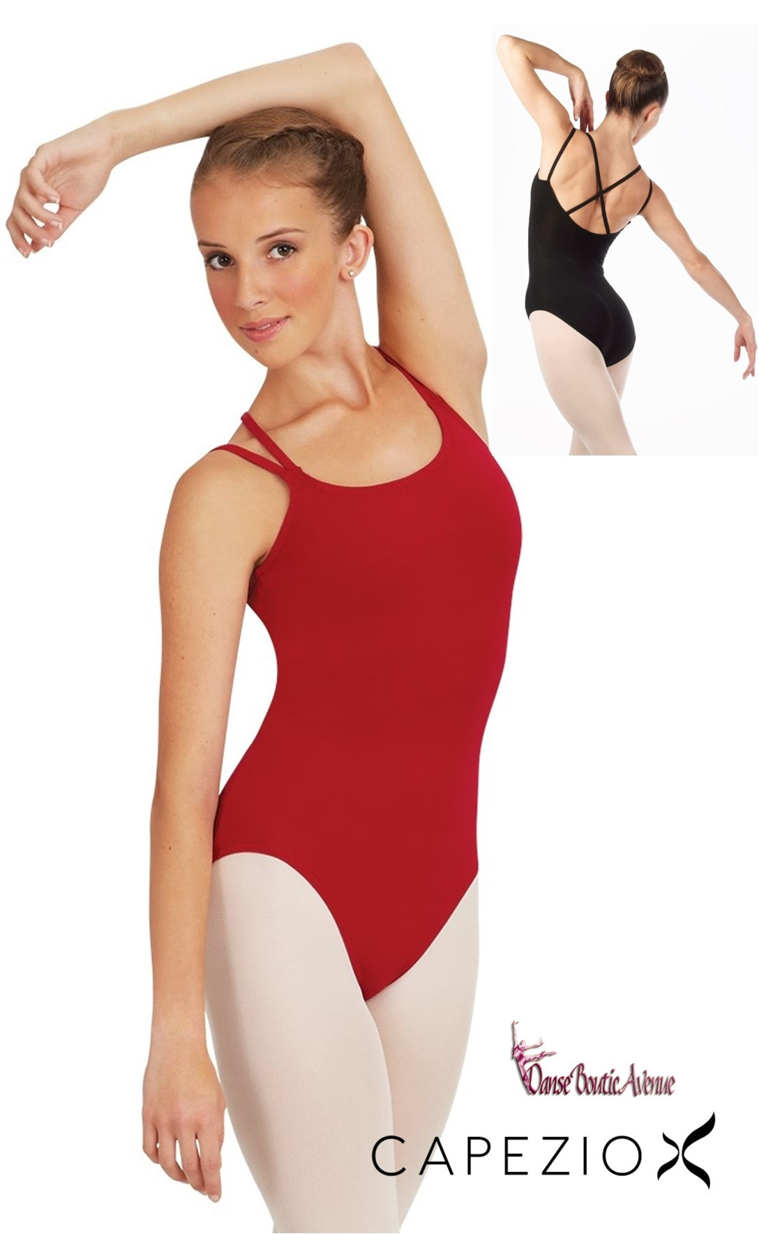 Justaucorps danse classique: manches longues & bretelles Vêtements