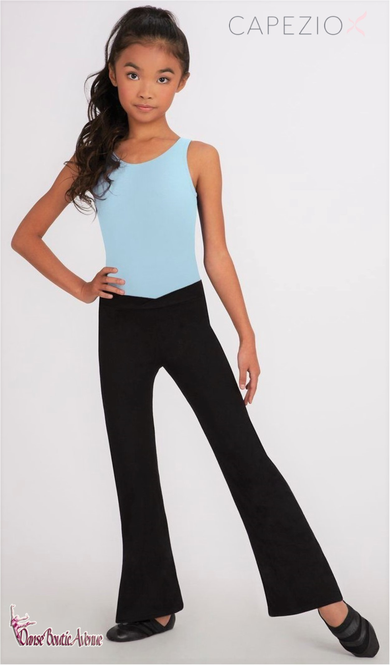Pantalon taille haute enfant sale