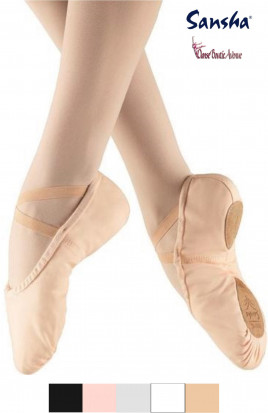 DEMI-POINTES ADULTES SANSHA PRO 1C TOILE